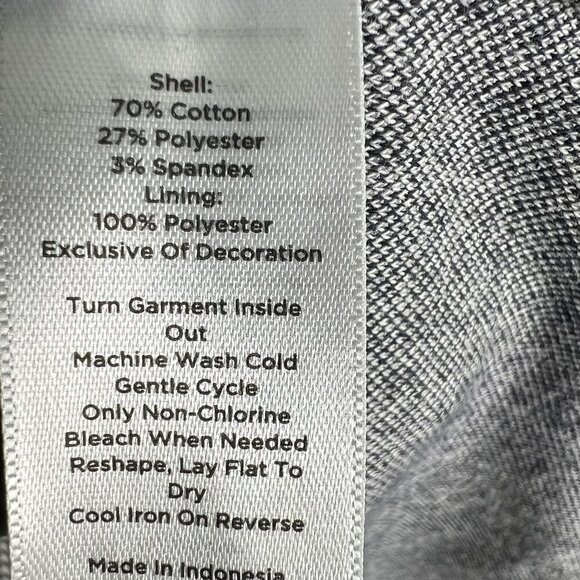 Talbots Womens 10 Black White Houndstooth Sheath Dress Short Sleeves Old Money - Picture 14 of 16